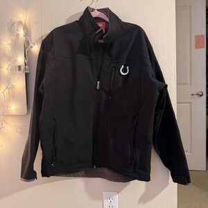NFL Indianapolis Colts Black Softshell Performance Jacket